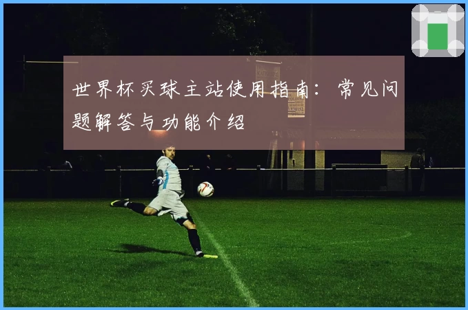 世界杯买球主站使用指南：常见问题解答与功能介绍